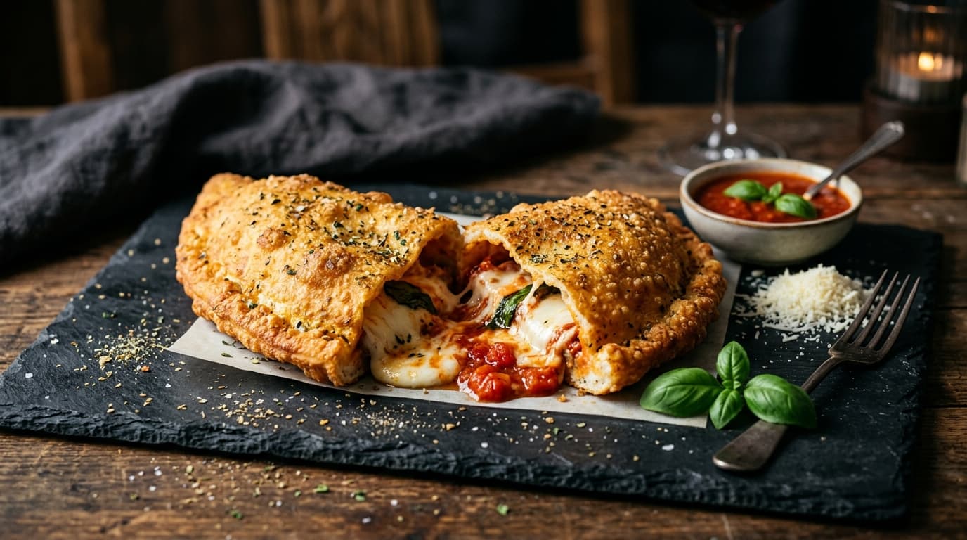 PIZZA FRITA CROCANTE